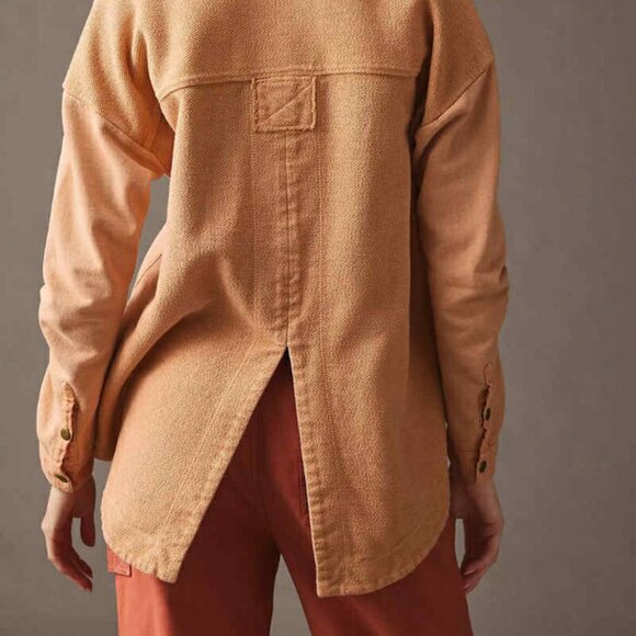 Pilcro Utility Snap Button Shacket - Size Small - Picture 4 of 4